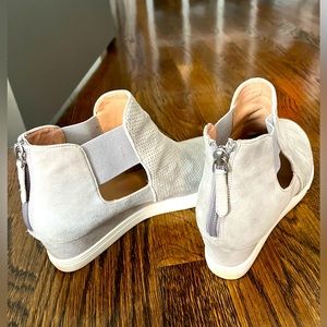 Paolo wedge grey sneakers